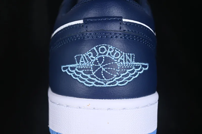 All categories Air Jordan Jordan series basketball shoes Air Jordan 1 Low Air Jordan 1 Low AJ1 Joe 1 white and blue low-top retro cultural basketball shoes 553558-404